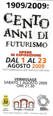 1909/2009: Cento Anni di Futurismo