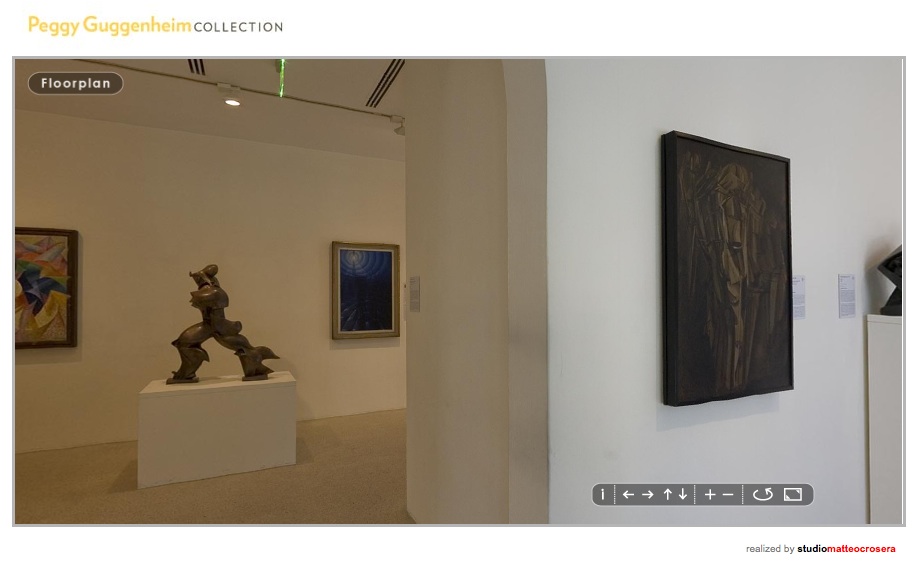 Virtual Tour of Guggenheim Futurism exhibit