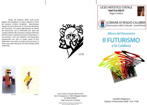 Exhibit ‘Album del Novecento: Il Futurismo e la Calabria’ opens in Reggio Calabria
