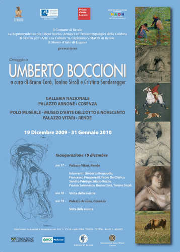 Boccioni exhibit in Cosenza
