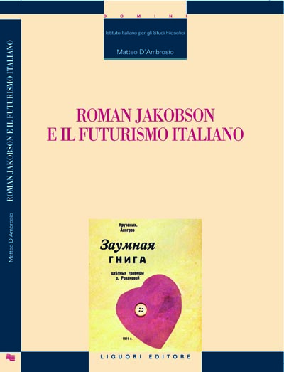 New Publication: ‘Roman Jakobson e il futurismo italiano’