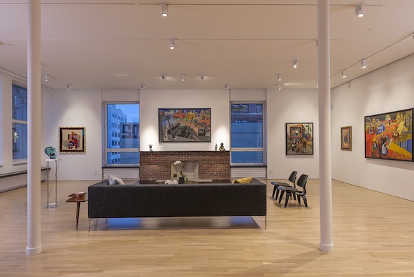 (Images: Fortunato Depero installation at the Center for Italian Modern Art, New York, NY. Photo by Walter Smalling Jr.)