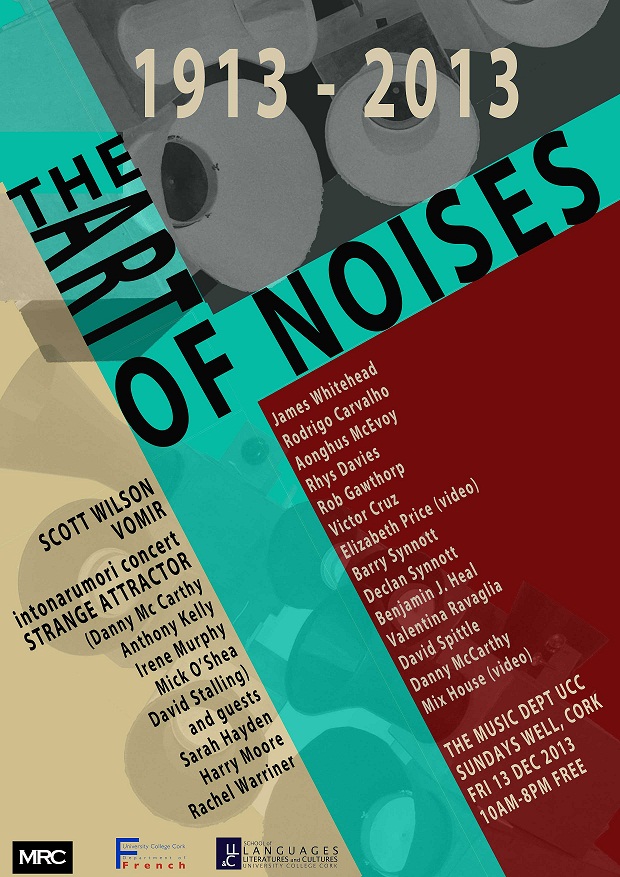 Call For Papers: 1913 / the art of noises / 2013