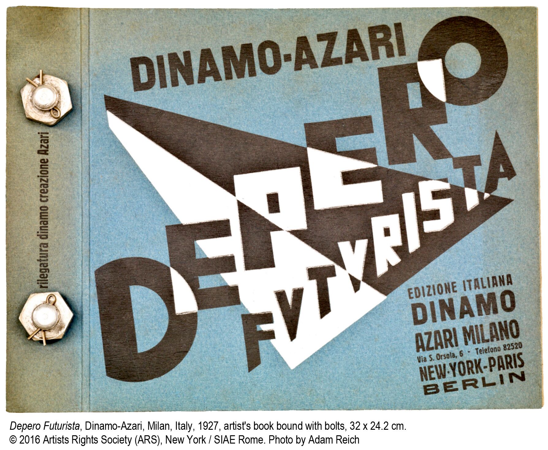 Have you heard the news about Depero’s Bolted Book?